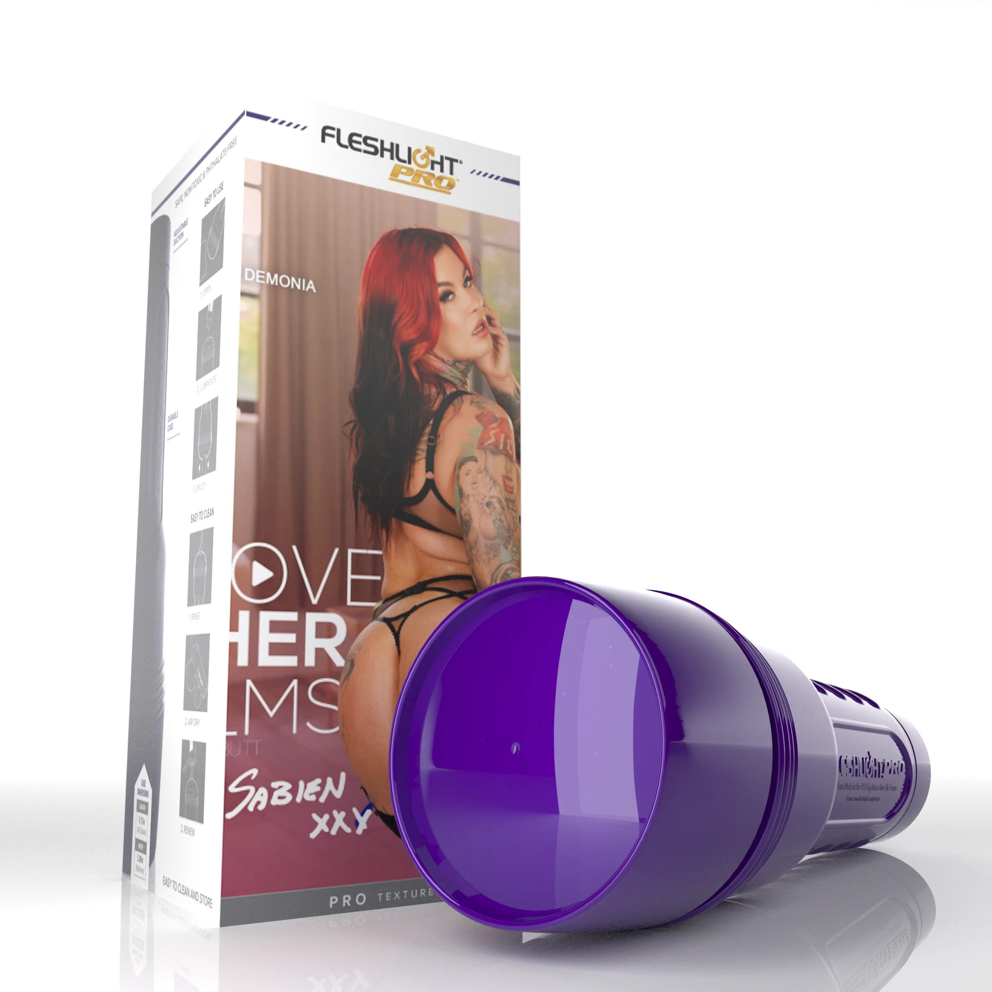 Sabien DeMonia Sabien’s buttfuck Fleshlight - Image 5